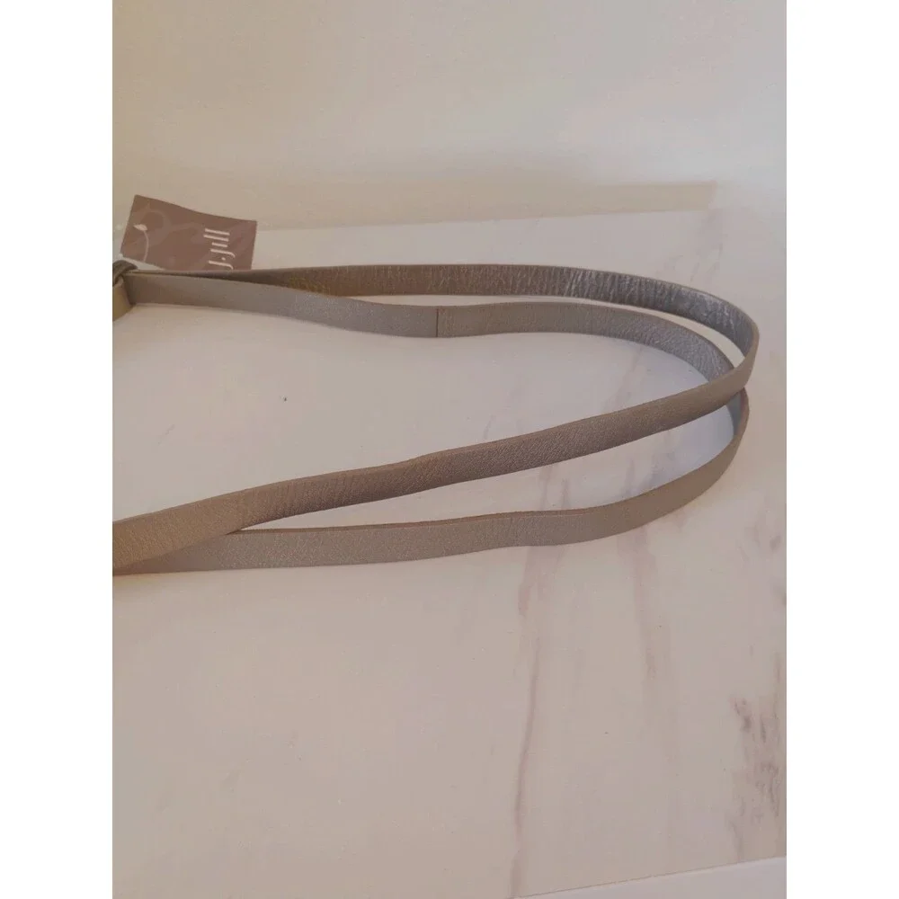 NWT J.Jill VintBronze Leather Wrap Belt XS/S 78